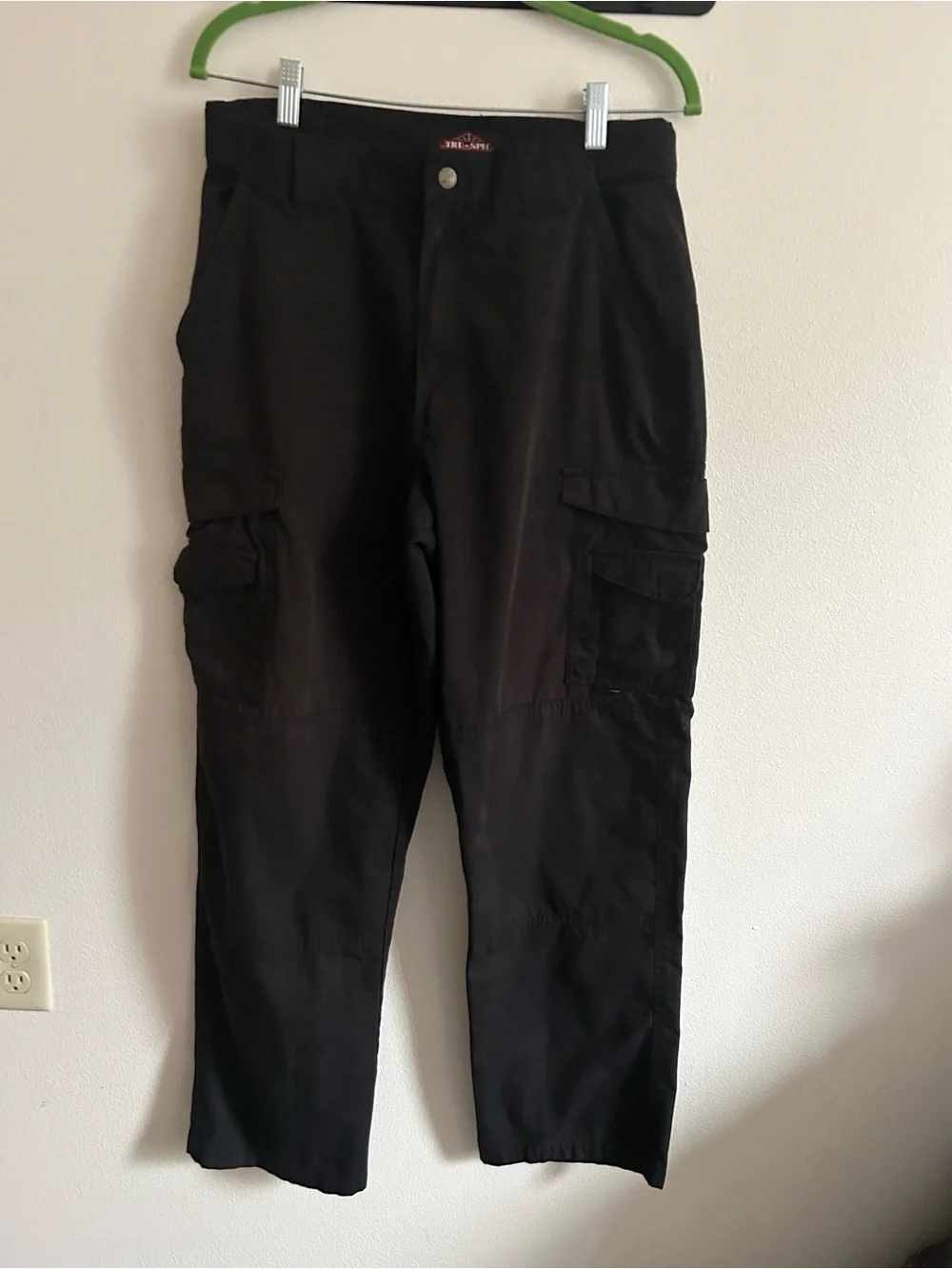 Tru-Spec 24/7 Series Tactical Black 32/32 Cargo Durable Utility Deep Pkts Pants